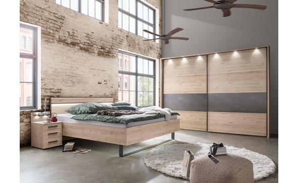 Chambre-a-couche-Brussel-chambre-armoire300cm-lit160cm-lit160cm-chevets-decor-bois-Wiemann