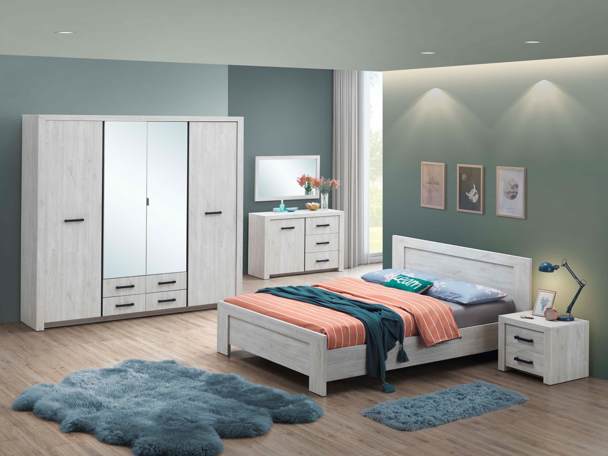 Chambre-a-coucher-Elvis-decor-bois-chene-blanc-Oosterlynck
