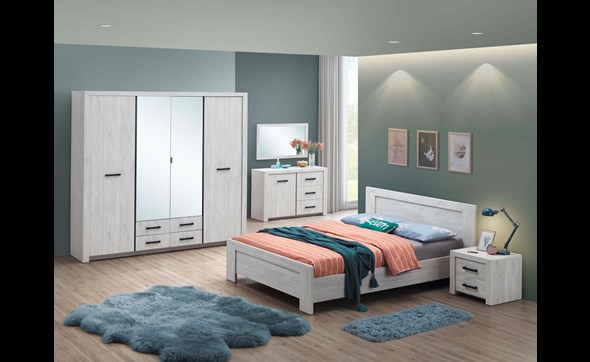 Chambre-a-coucher-Elvis-decor-bois-chene-blanc-Oosterlynck