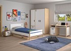 Chambre-a-coucher-jeune-Kyllian-decor-chene-sonoma-blanc-armoire-155cm-lit-90x200cm-tiroir-lit-90x19