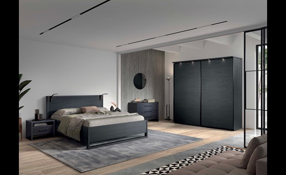 Chambre-armoires-portes-pleines-Rosie-decor-bois-nox-noir-110cm-GBO
