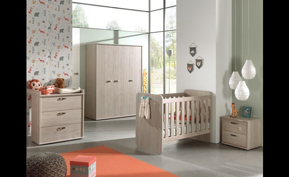 Chambre bébé Image - avec armoire 2 portes - Meubles Crack