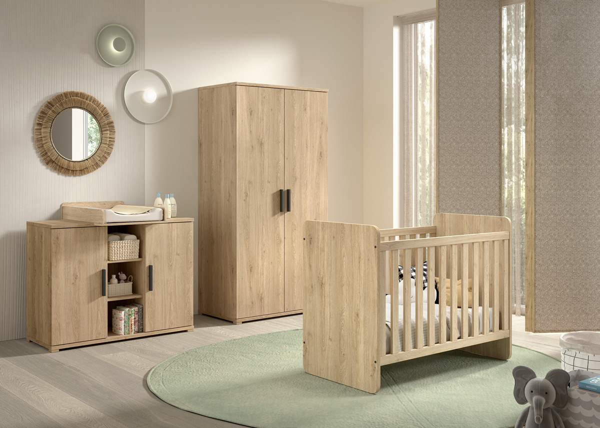Chambre-bebe-Sam-bois-chene-armoire2portes-Vipack.png