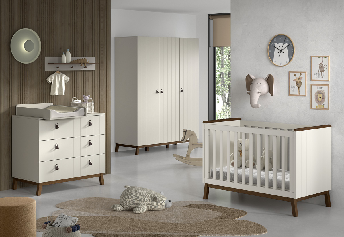 Chambre-bebe-Sezane-SECO2604-massif+MDF-armoire-3portes-lit60cm-Vipack