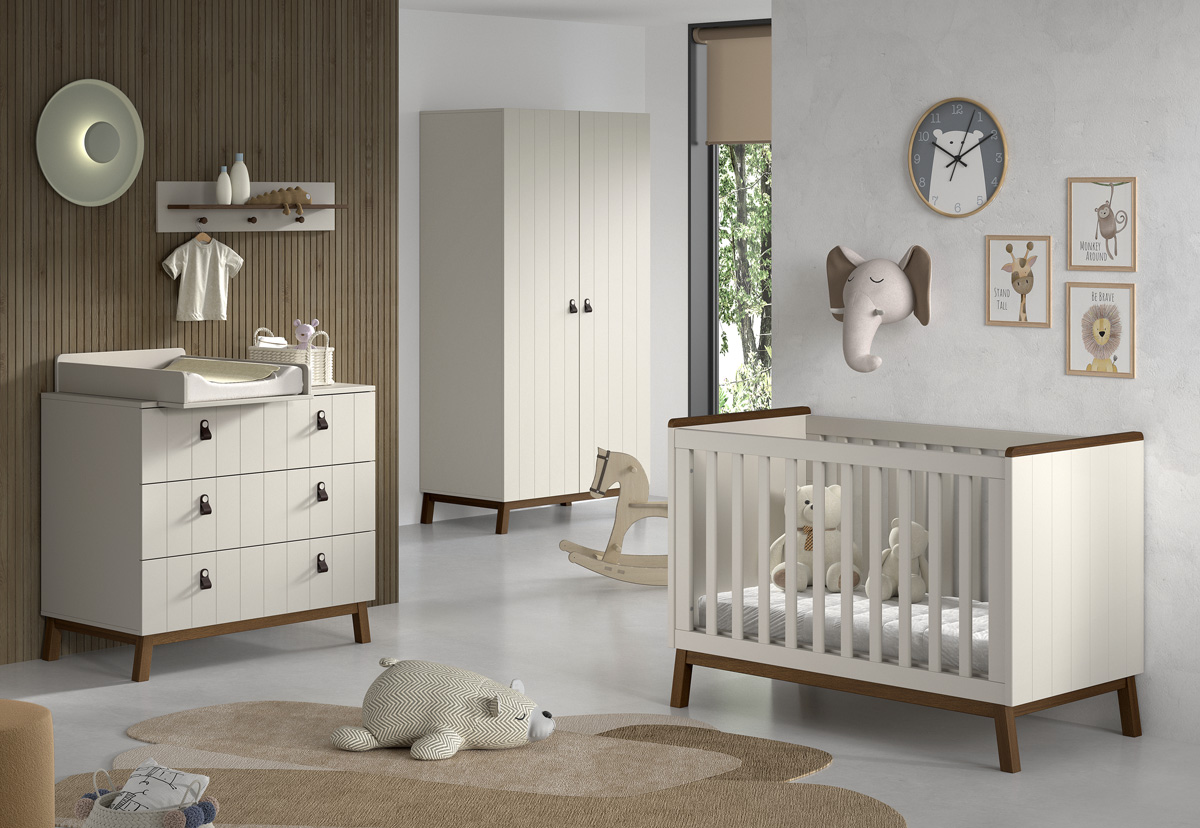 Chambre-bebe-Sezane-SECO3804-massif+MDF-armoire-2portes-lit60cm-Vipack