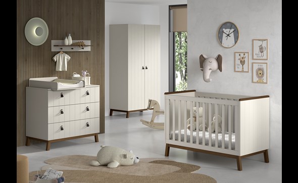 Chambre-bebe-Sezane-SECO3804-massif+MDF-armoire-2portes-lit60cm-Vipack