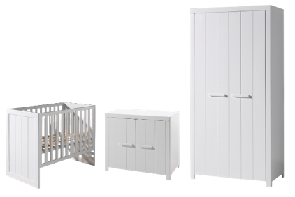 Chambre-bebe-compo-ERCOBB02-Eric-blanc-laque-Vipack