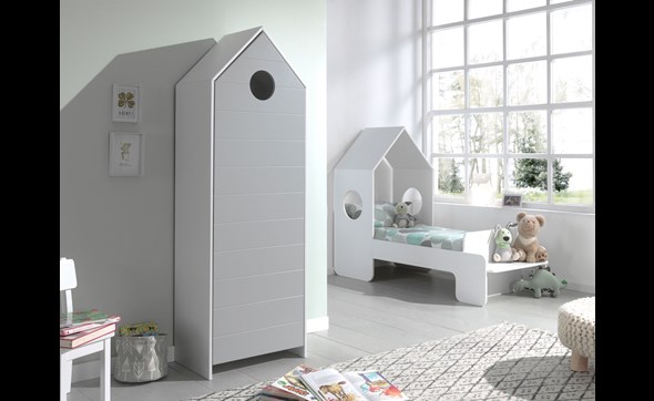 Chambre-enfant-Casami-lit-cabane90cm-armoire58cm-MDF-laque-blanc-gris-CSCO7015-Vipack