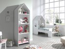 Chambre-enfant-Casami-lit-cabane90cm-bibliotheque58cm-MDF-laque-blanc-CSCO7114-Vipack