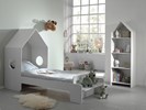 Chambre-enfant-Casami-lit-cabane90cm-bibliotheque58cm-MDF-laque-blanc-CSCO9114-Vipack