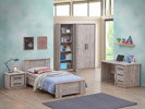 Chambre-enfant-Elias-decor-bois-chene-armoire-3p-lit-chevet-bureau-bibliotheque-Oosterlynck