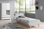 Chambre-enfant-Kiddy-armoire90cm-lit90cm-chevet-MDF-laque-blanc-Vipack