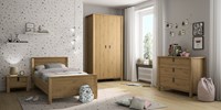 Chambre-enfant-Lugano-bois-artisan-oak-lit-chevet-armoire2portes-commode-Gautier