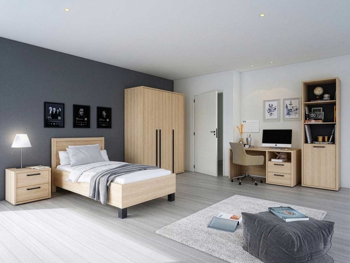 Chambre-enfant-Tessa-decor-bois-chene-sable-Neyt