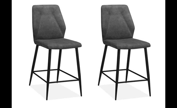 Chase-chaise-de-bar-tissu-Luxor-anthracite-set-Maxfurn