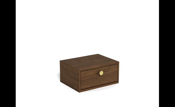 Chevet suspendu-Monfort-113850-Placage-Chêne fumé-01-Actona