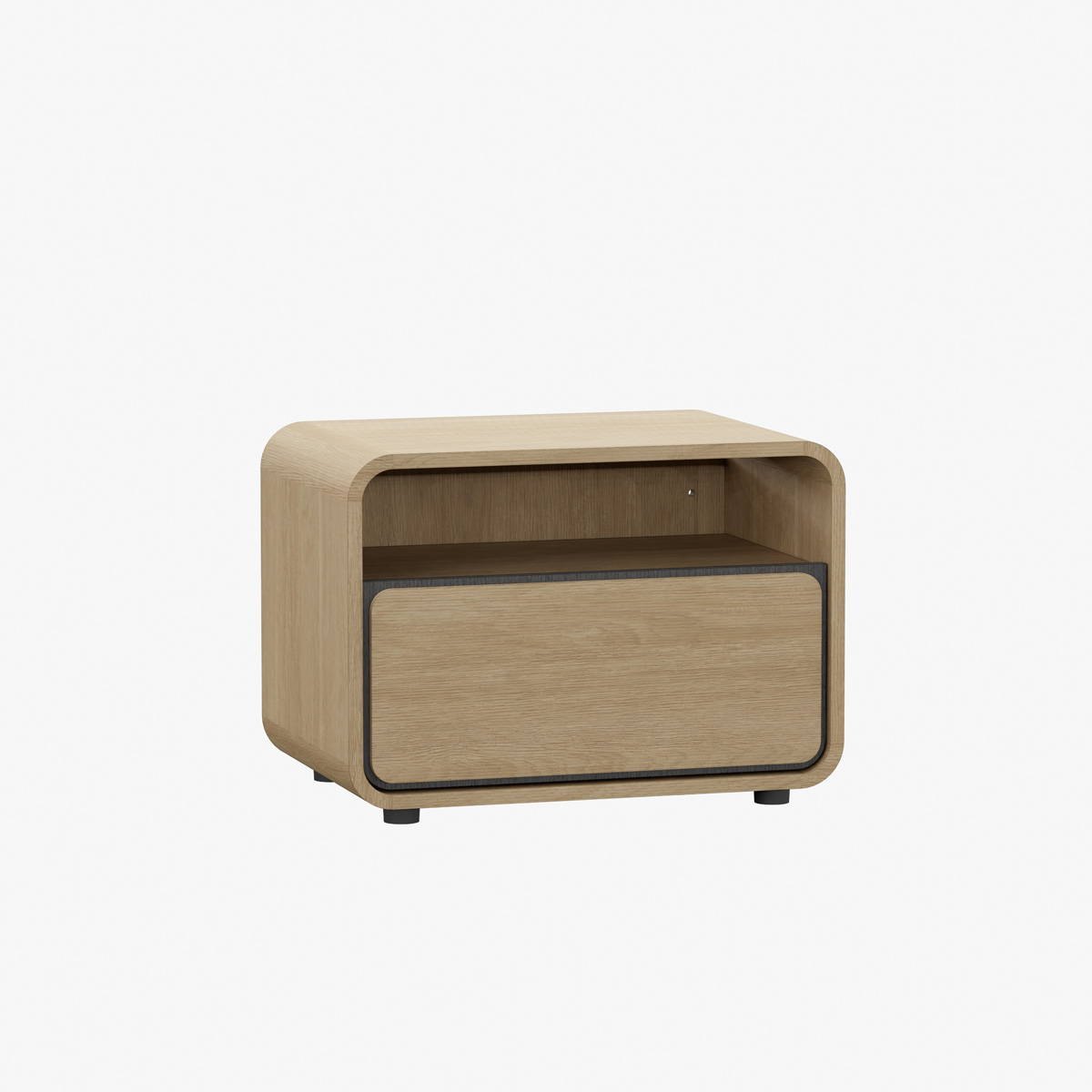 Chevet-1-tiroir-Lago-decor-bois-sand-oak-Meubar