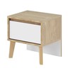 Chevet-1-tiroir-Larvik-decor-chene-clair-blanc-H0L.140-42cm-Gautier
