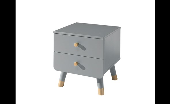 Chevet-2-tiroirs-Billy-MDF-laque-gris-40cm-BINA2215-Vipack