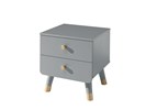 Chevet-2-tiroirs-Billy-MDF-laque-gris-40cm-BINA2215-Vipack