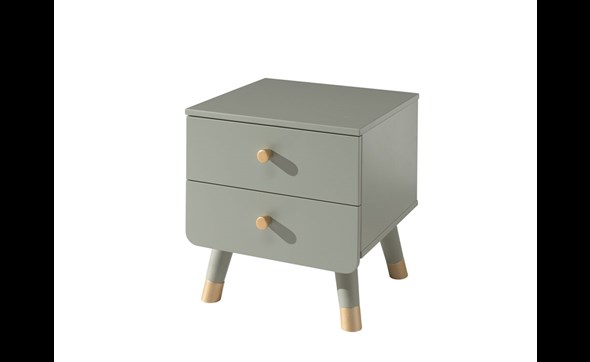 Chevet-2-tiroirs-Billy-MDF-laque-vert-40cm-BINA2216-Vipack