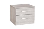 Chevet-2-tiroirs-Eden-decor-bois-chene-gris-45cm-Oosterlynck