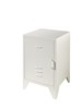 Chevet-Bronxx-metal-blanc-BRNA1114-Vipack