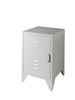 Chevet-Bronxx-metal-gris-BRNA1115-Vipack
