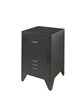 Chevet-Bronxx-metal-noir-BRNA1118-Vipack