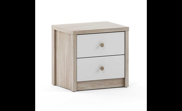 Chevet-Evora-decor-bois-ivory-oak-blanc-Oosterlynck