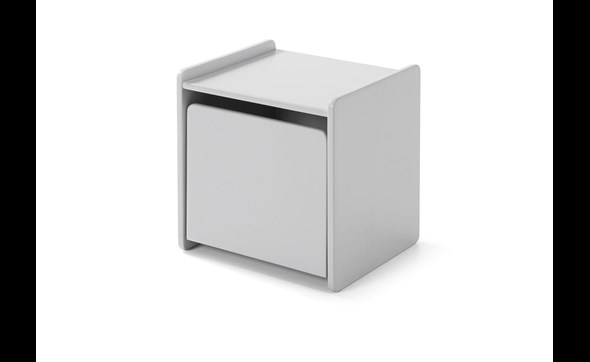 Chevet-Kiddy-MDF-laque-gris-40cm-Vipack