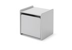 Chevet-Kiddy-MDF-laque-gris-40cm-Vipack