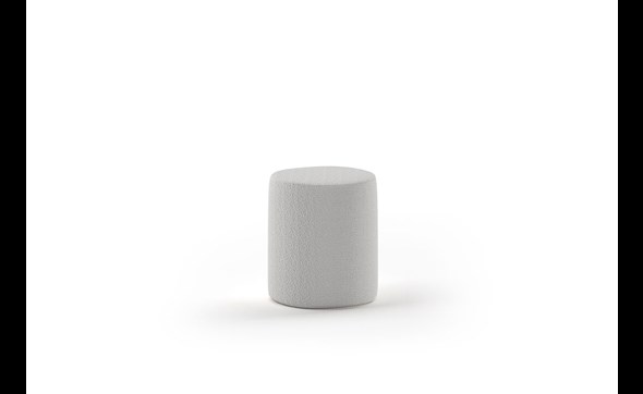 Chevet-pouf-Moon-tissu-boucle-gris-Vipack