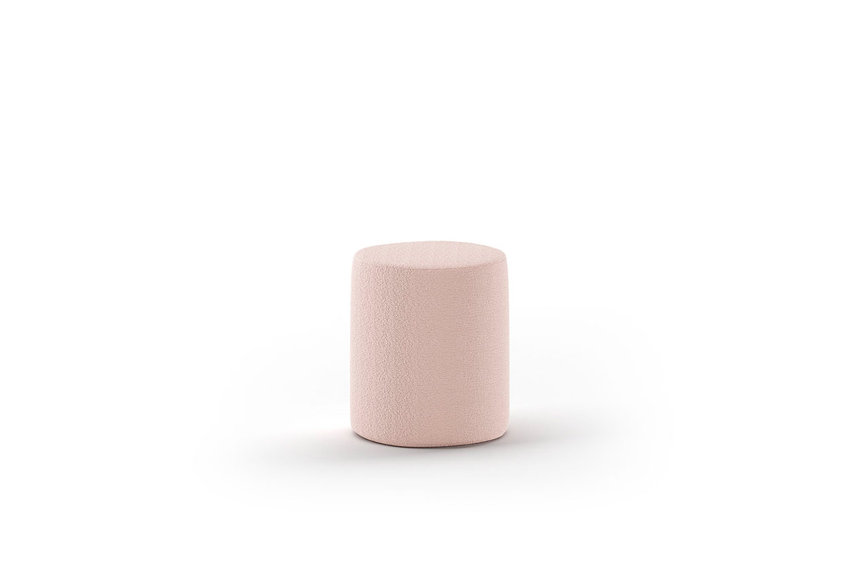 Chevet-pouf-Moon-tissu-boucle-rose-Vipack