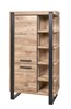 Colonne-bar-2-portes-5-niches-Udine-decor-parquet-naturel-noir-mat-K632-KB1L-102cm-Evan
