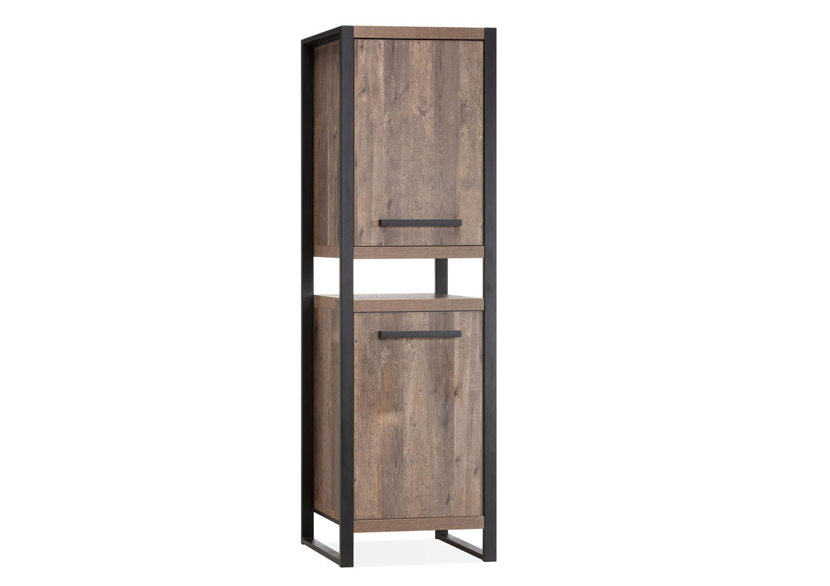 Colonne-bar-2-portes-Cascade-lamulux-mokka-63cm-Maxfurn
