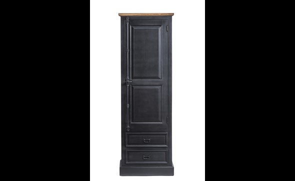 Colonne-bar-Melinda-101-old-black-teak-veneer-61cm-Lee-Lewis