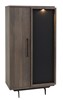 Colonne-bar-Trentino-88cm-KB6-golden-oak-matt-black-Meubar