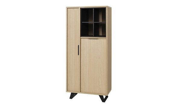 Colonne-bar-Veneto-KB6L-melamine-elegant-black-oak-K726-01-Meubar