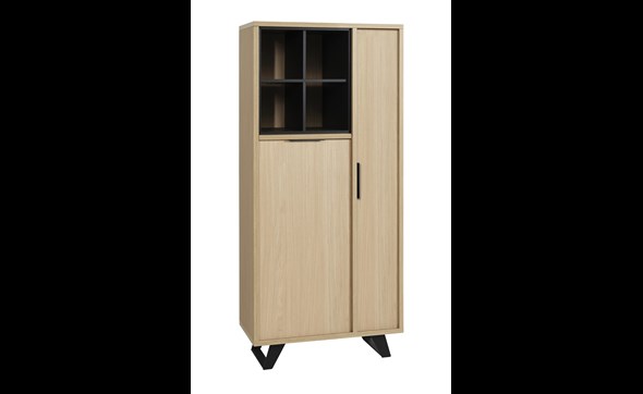 Colonne-bar-Veneto-KB6R-melamine-elegant-black-oak-K726-01-Meubar