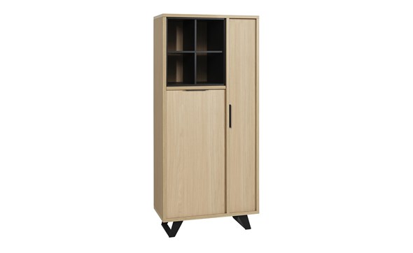 Colonne-bar-Veneto-KB6R-melamine-elegant-black-oak-K726-01-Meubar