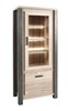 Colonne-vitrine-2-portes-Tomba-decor-bois-chene-vieux-imitation-acier-K497-KV6d-81cm-Meubar