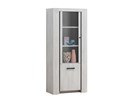 Colonne-vitrine-Elvis-decor-bois-chene-blanc-82cm-Oosterlynck