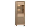 Colonne-vitrine-Levanzo-lamulux-blond-oak-67cm-Maxfurn