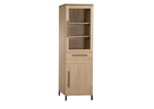 Colonne-vitrine-eclairage-Vecchio-melamine-vieux-chene-60cm-01-Maxfurn