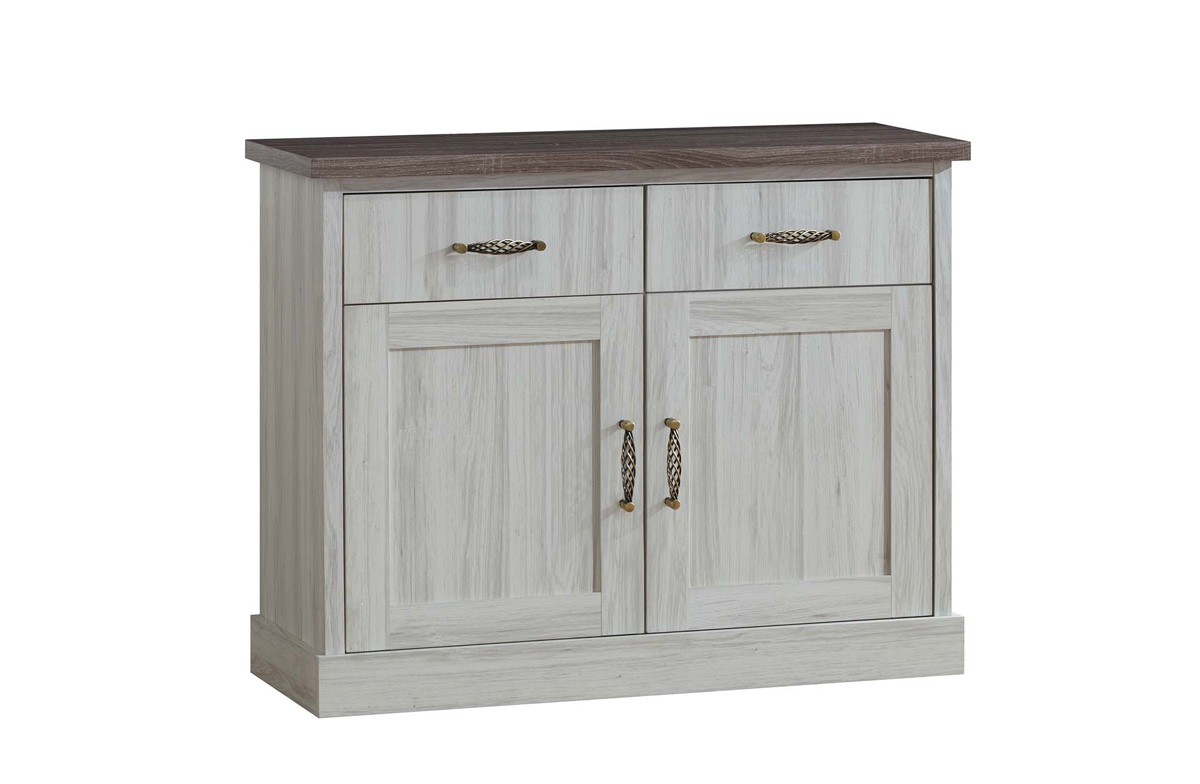 Commode-2-portes-2-tiroirs-Ella-decor-bois-chene-110cm-Oosterlynck