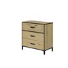Commode-3-tiroirs-Armor-E13024-decor-bois-noir-81cm-01-Diagone-Gautier
