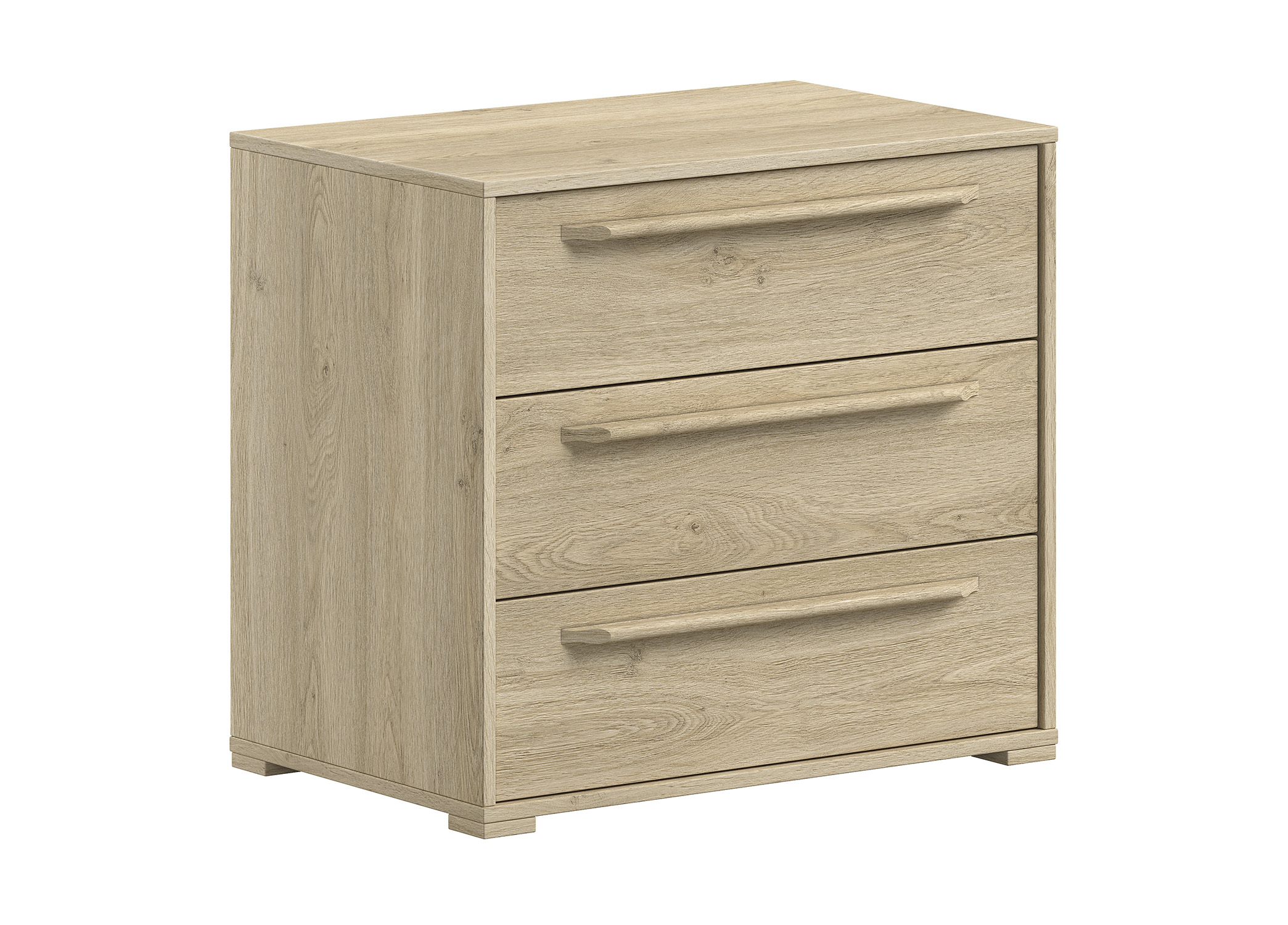 Commode-3-tiroirs-SAKD2312-Sam-chene-persp-Vipack