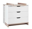 Commode-3-tiroirs-plan-a-langer-bibliothèque-Lilo-decor-blanc-pieds-bois-95cm-P1Z.160-P1Z.611-PE1.3
