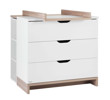 Commode-3-tiroirs-plan-a-langer-bibliothèque-Lilo-decor-blanc-pieds-bois-95cm-P1Z.160-P1Z.611-PE1.3